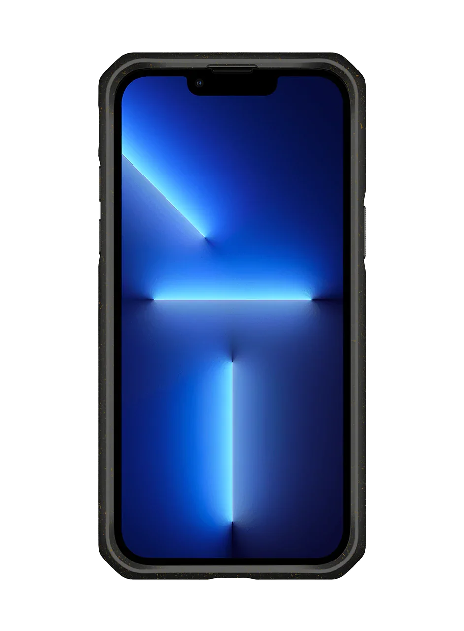 Itskins Feroniabio Terra iPhone 13 Pro Cover - Black - Tashqila Itskins Feroniabio Terra iPhone 13 Pro Cover - Black - Tashqila